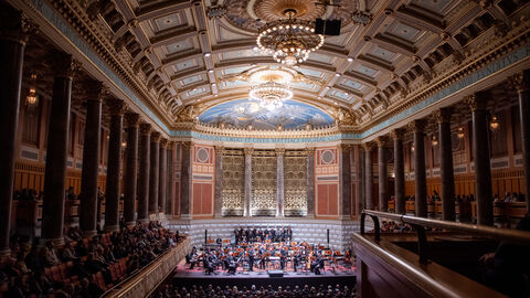 Konzertsaal des Adventskonzerts