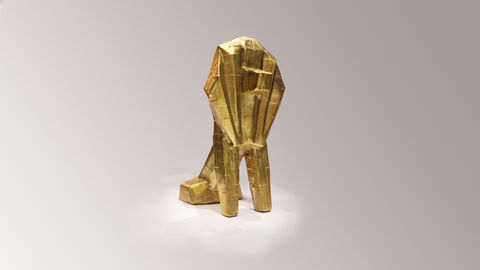 Trophäe des Hessischen Film- und Kinopreises Bild der Trophäe des Hessischen Film- und Kinopreises