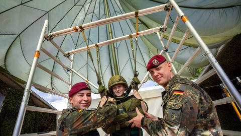 Impression vom Hessentag in Fritzlar