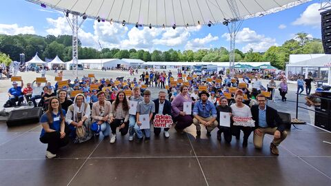 Ehrenamtslotsen auf dem Hessentag in Fritzlar