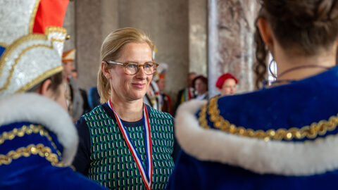 Empfang für die „Hessischen Tollitäten“ 2025