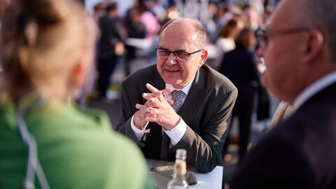 Person auf dem Hessenfest