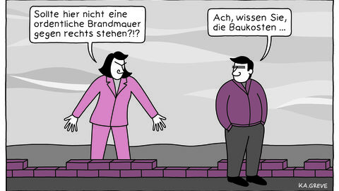 Stricheln und Sticheln – Satire in der Krise der Demokratie