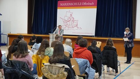 Besuch der Marienschule Offenbach 